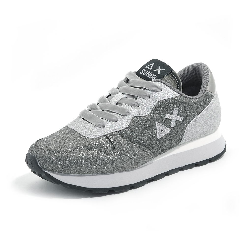 Scarpe Donna Sun68 Sneakers Kelly Glitter Body Nero a sconto